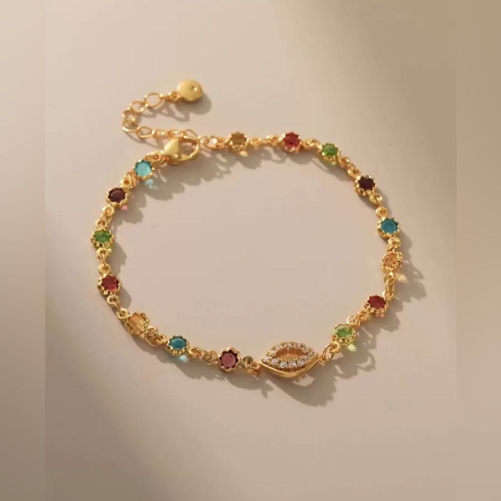 Multicolor Gemstone Bracelet Q52